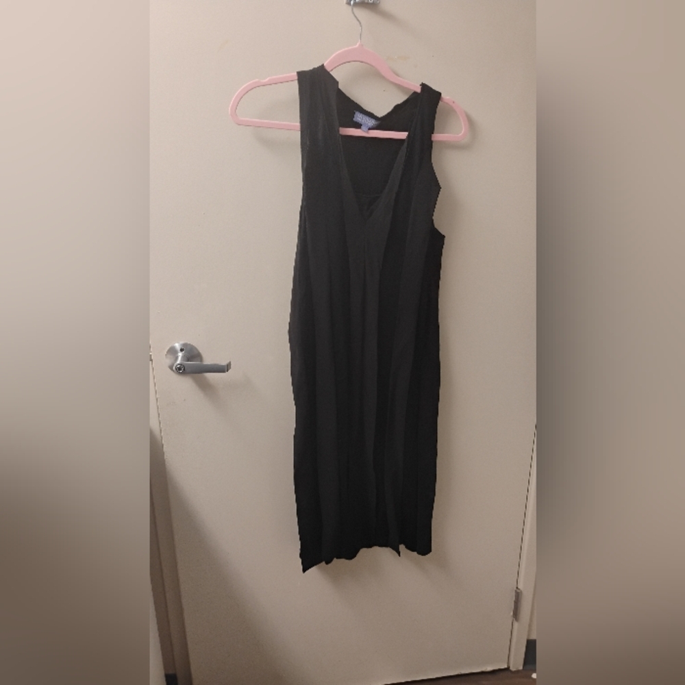 Vivienne Tam Ruffled Knit Tank Dress Rayon Sz Small